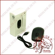 Мишка комп'ютерна оптична Logitech (B100) USB провідна, чорна Мишка комп'ютерна оптична Logitech (B100) USB провідна, чорна