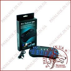 Клавіатура Mini Keyboard бездротова міні з тачпадом та підсвічуванням клавіш