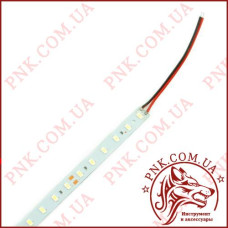 Світлодіодна стрічка лінійка BRT 24V 24W, 72 LED (5630), біла (6500K), зі скотчем