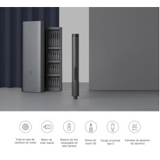 Викрутка акумуляторна електрична XIAOMI Mijia Precision (24 насадки) металевий кейс