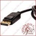 Кабель відео DisplayPort - HDMI (чорний) 1 метр