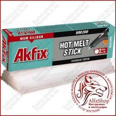 Клейовий стрижень AKFIX 8мм 30см HM 208 (1штука)