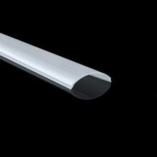 Розсіювач матовий радіальний для профілю LED BIOM LM-R16 2 метри Розсіювач матовий радіальний для профілю LED BIOM LM-R16 2 метри