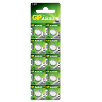 Батарейка GP Alkaline 1.5v LR60, 164, LR620, AG1 (6.8*2.15mm)