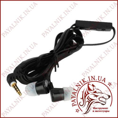Наушники Gorsun GS-C260B 3 кнопки + микрофон