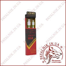 Кабель для iPhone 5 LDNIO 2.1A 1m (LS-05)