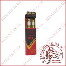 Кабель для iPhone 5 LDNIO 2.1A 1m (LS-05)