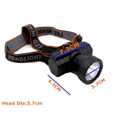 Ліхтарик налобний X-Balog від акумулятора Li-on BL-1806A заряджання від Micro USB