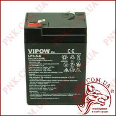 Акумулятор гелієвий Vipow 6V 4.5Ah (BAT0200)