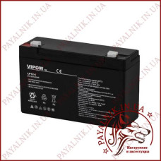 Акумулятор гелієвий Vipow 6V 12Ah (BAT0201)