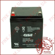 Акумулятор свинцево-кислотний Casil 12V 4.5AH (CA1245)
