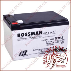 Акумулятор свинцево-кислотний Bossman Profi 12v 12AH/20HR (6FM12)