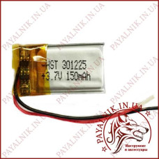 Акумулятор літієвий 04*12*25 - 150mah