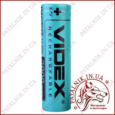 Акумулятор 18650 літієвий Videx 2800mah