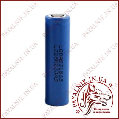 Акумулятор 18650 літієвий LG 2200mah