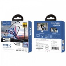 Кабель HOCO UA13 Type C-HDMI 1.8m. Gray