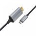 Кабель HOCO UA13 Type C-HDMI 1.8m. Gray