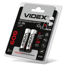 Акумулятор Videx AA 600 HR6 1.2V 1штука