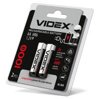 Акумулятор Videx AA 1000 HR6 1.2V 1штука