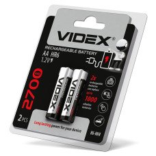 Акумулятор Videx AA 2700 HR6 1.2V 1штука