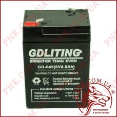 Акумулятор свинцево-кислотний GDlite 6v 4a