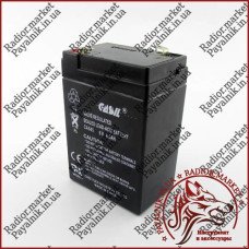 Акумулятор свинцево-кислотний Casil 6V 4.5AH (CA645)