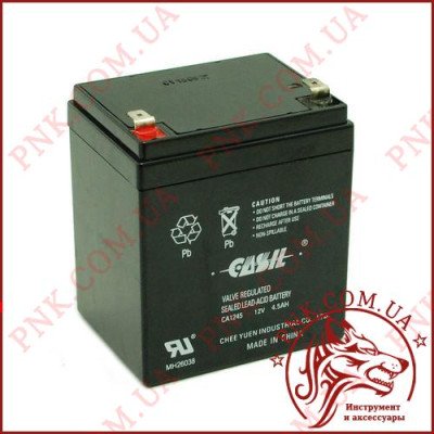 Акумулятор свинцево-кислотний Casil 12V 4.5AH (CA1245)