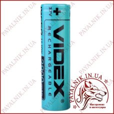 Акумулятор 18650 літієвий Videx 2800mah