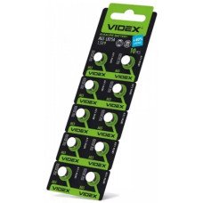 Батарейка VIDEX AG5, LR754, 1.5V (7.9*5.4mm.)