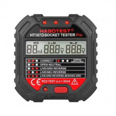 Тестер розеток HABOTEST HT107D Soket tester (CAT.II 300V)