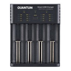 Зарядний пристрій Quantum QM-BC4040 4 слоти, струм до 2А, для різних типів акумуляторів Зарядний пристрій Quantum QM-BC4040 4 слоти, струм до 2А, для різних типів акумуляторів