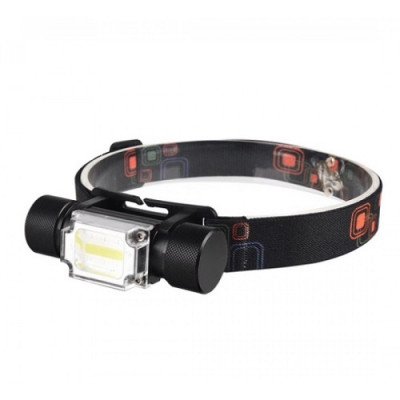 Ліхтарик налобний X-Balog від акумулятора Li-on 18650 BL-210-1 T6 зарядка від Micro USB