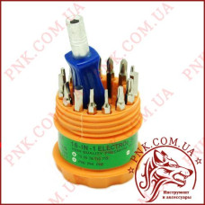 Викрутка з набором насадок 16 в 1 IMPACTER ME-6016 (Torx, Philips, Slotted, Tri-Wing)