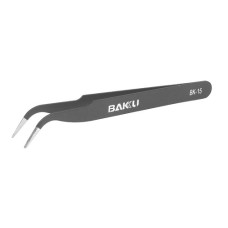Пінцет антистатичний вигнутий BAKU 120мм ESD-15 з антистатичним покриттям (3015)
