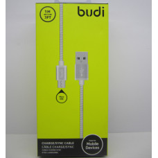 Кабель Micro USB BUDI в металлической оплетке