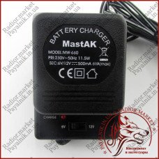 Зарядний пристрій Mastak для свинцево-кислотних акумуляторів 6V та 12V (MW-660) Зарядний пристрій Mastak для свинцево-кислотних акумуляторів 6V та 12V (MW-660)