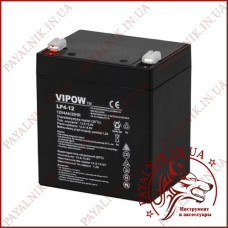 Акумулятор гелієвий Vipow 12V 4.0Ah (BAT0210)