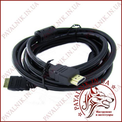 Кабель HDMI 3м v1.4 Cabletech Польща (KPO3703-3)