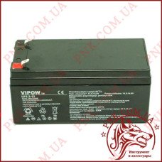 Акумулятор гелієвий Vipow 12V 3.3Ah (BAT0219)