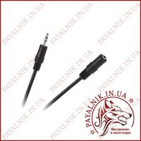 Кабель подовжувач mini jack3.5мм 1.8м Польща (KPO2744-1,8)