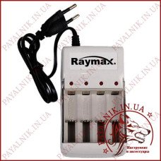 Зарядний пристрій RAYMAX RM115 для 4-х акумуляторів AA та AAA