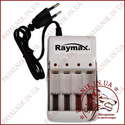 Зарядний пристрій RAYMAX RM115 для 4-х акумуляторів AA та AAA