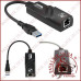 Перехідник-адаптор ETHERNET USB 3.0 (штекер USB – гніздо 8P8C)