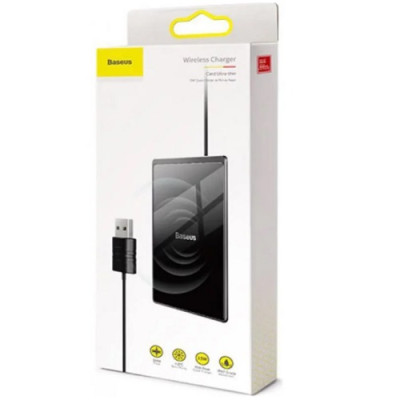 Бездротова зарядка Baseus LXWCD01B 5V 2A, 9V 2A USB