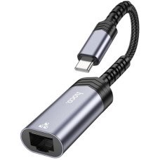 Адаптер перехідник Hoco UA26 100 Mbps Type-C to RJ45