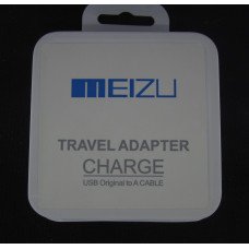 Мережевий зарядний набір Meizu блок USB 5v 2a + кабель (оригінал)