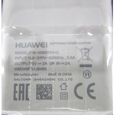 Мережевий зарядний набір Huawei блок USB 5v 2a + кабель (оригінал)