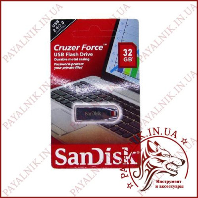 USB Флешка San Disk 128Gb Cruzer Force Silver