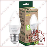 Лампа світлодіодна ENERLIGHT C37 7W 4100K E27 Лампа світлодіодна ENERLIGHT C37 7W 4100K E27