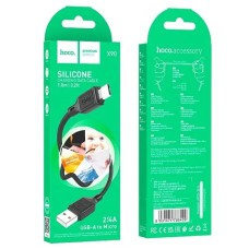 Кабель HOCO X90 Silicone USB - Micro USB 2.4A 1m.